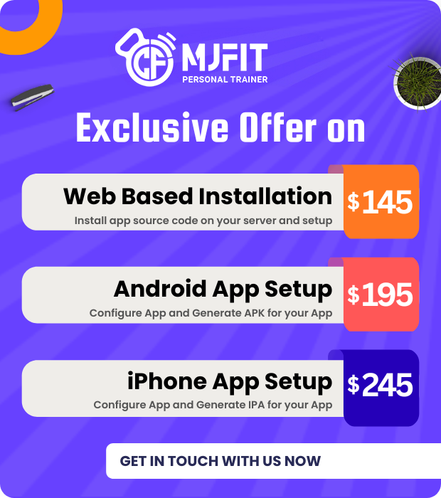 MJfit – Your Personal Trainer App