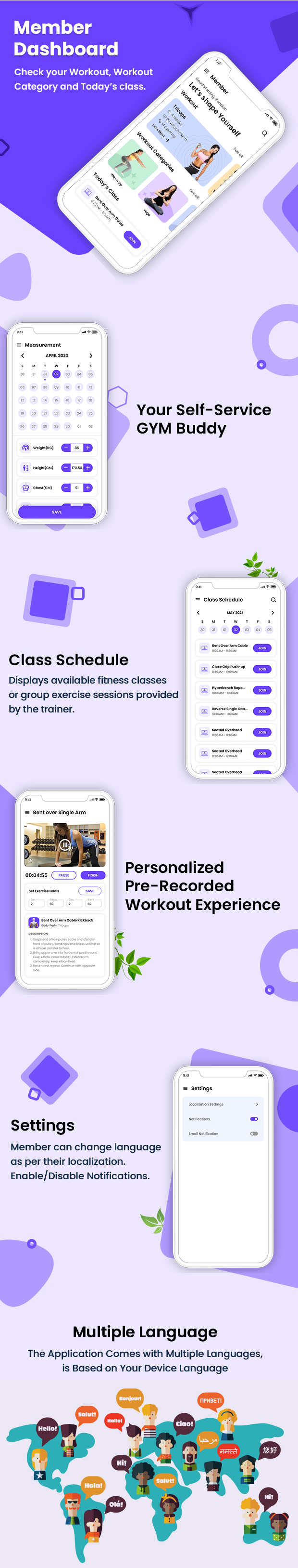 MJfit – Your Personal Trainer App
