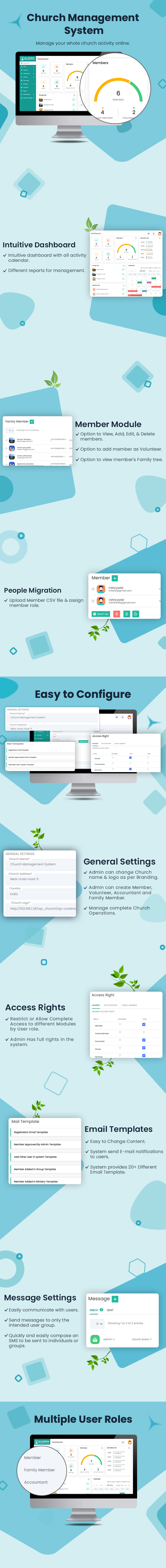MJCHURCH - Church Management System for WordPress