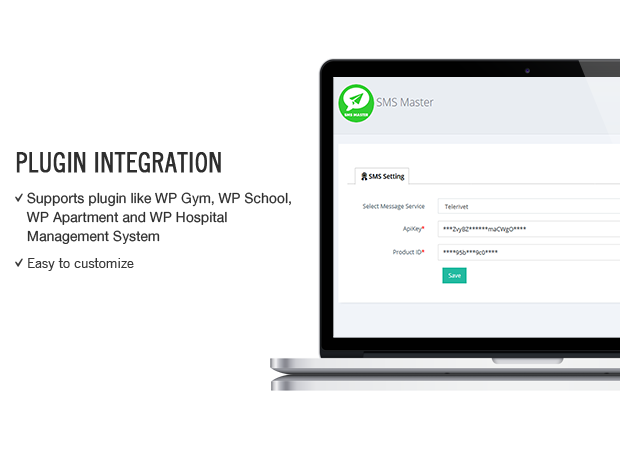 SMSmaster – Multipurpose Gateway for Wordpress